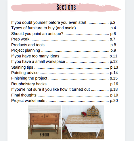 Furniture Makeover Success Guide