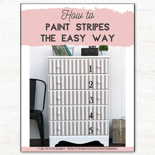 How to Paint Stripes the Easy Way